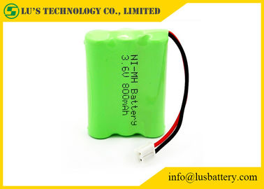 Longue batterie de téléphone de volt 800mah du paquet 3,6 de batterie de la durée de vie 3,6 V NIMH