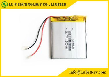 LP504050 OEM/ODM de batterie de lipo de la batterie LP504050 de polymère de Li-ion de la batterie rechargeable 3,7 V 1500mah disponible