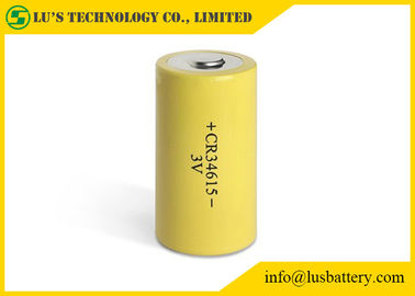 D classent la batterie au lithium de la batterie 11000mah de la batterie CR34615 3.0V Li Mno2 de manganèse de lithium